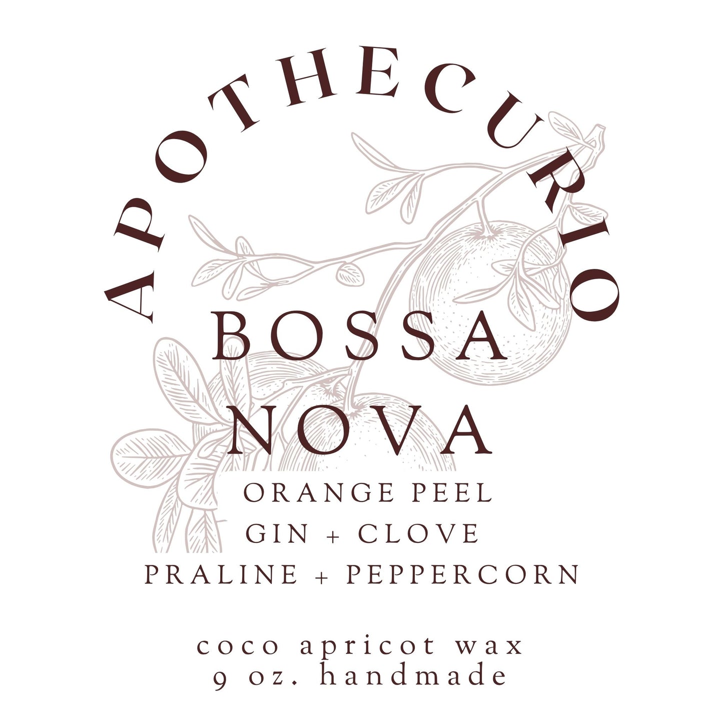 Bossa Nova Candle - 9oz | Apothecurio