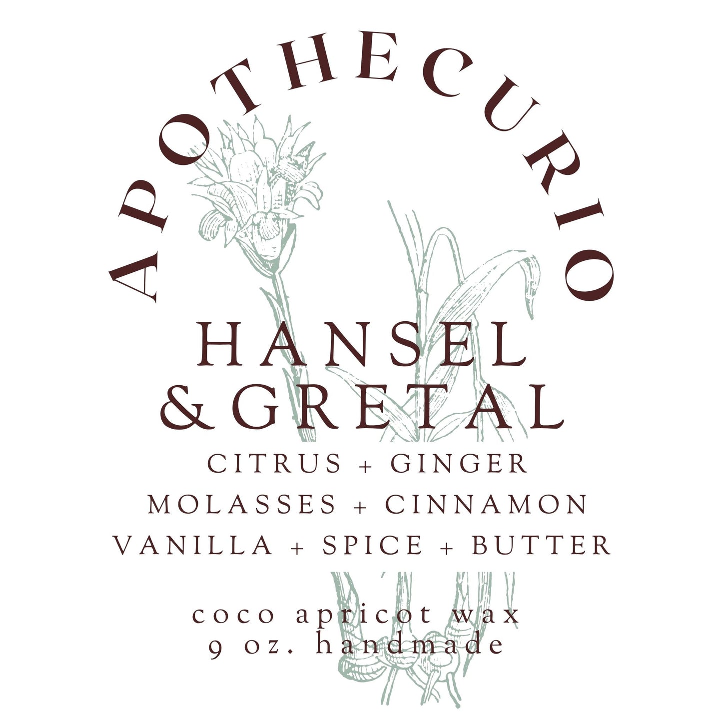 Hansel & Gretal Candle - 9oz | Apothecurio