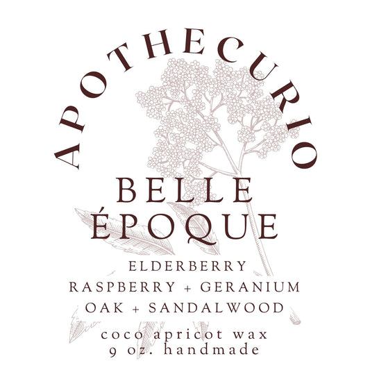Belle Époque Candle - 9oz | Apothecurio