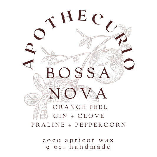 Bossa Nova Candle - 9oz | Apothecurio