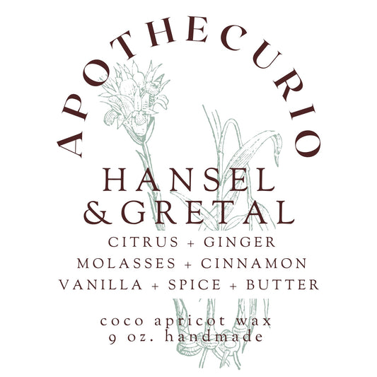 Hansel & Gretal Candle - 9oz | Apothecurio