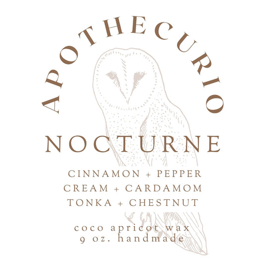 Nocturne Candle - 9oz | Apothecurio